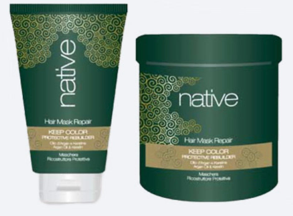 Maschera all’olio di Argan e Keratina NATIVE