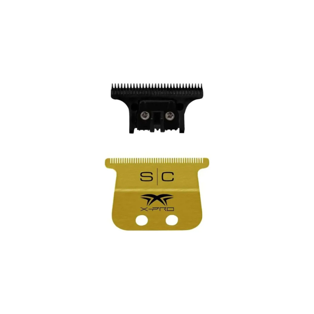 STYLECRAFT LAME TRIMMER FIXED WIDE GOLD + MOVING THE ONE STYLECRAFT