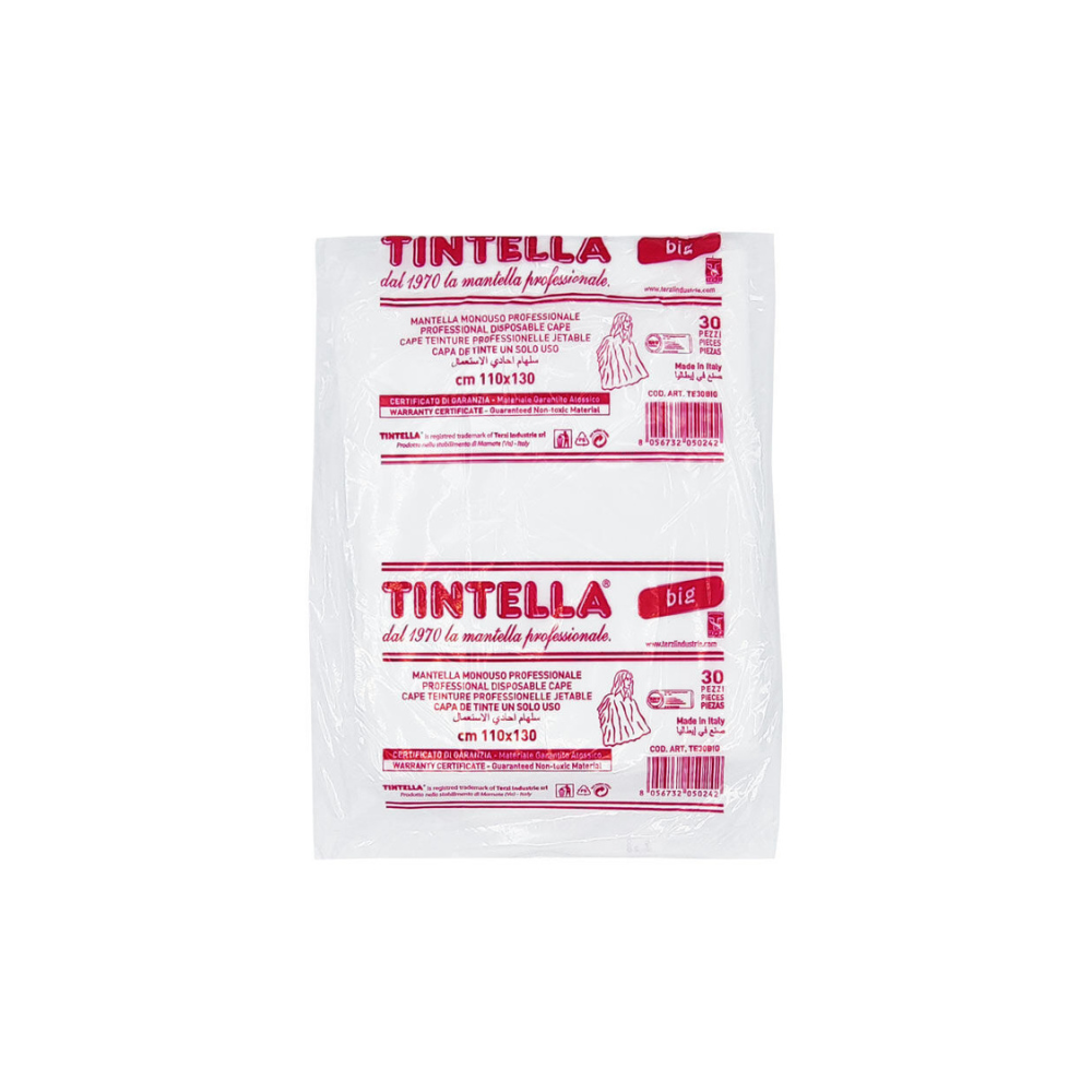TINTELLA MANTELLA MONOUSO BIG 110x130cm 30pz TERZI INDUSTRIE