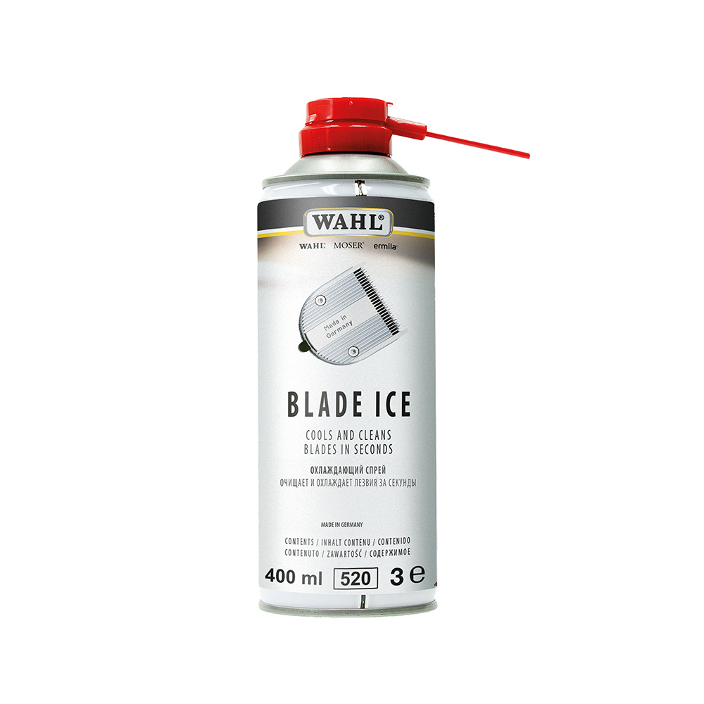 WAHL BLADE ICE SPRAY 400ML – RAFFREDDAMENTO IMMEDIATO E PROTEZIONE PER LE LAME WAHL