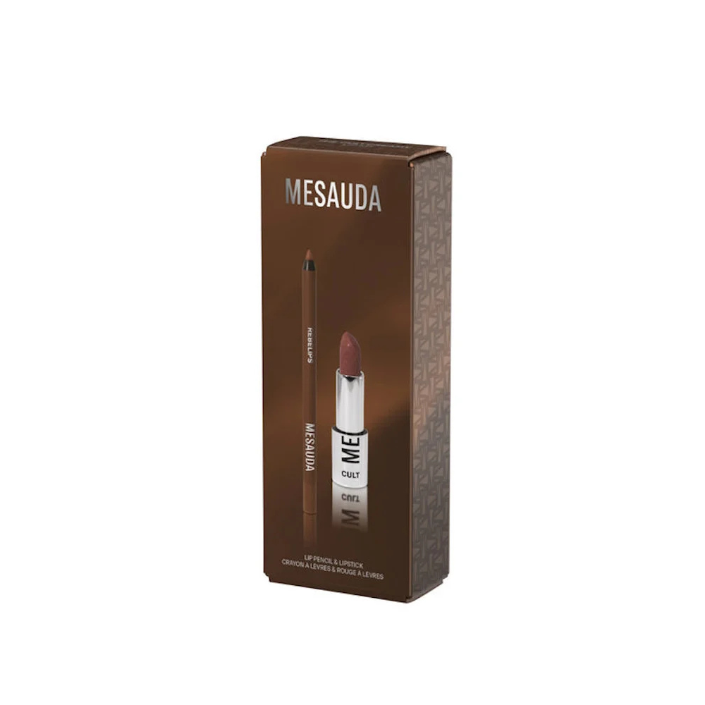 MESAUDA CULT CREAMY LIP KIT - ROSSETTO & MATITA LABBRA MESAUDA