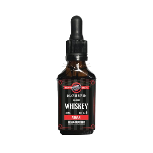 OIL CARE BEARD ARGAN WHISKEY HAPPY HOUR
