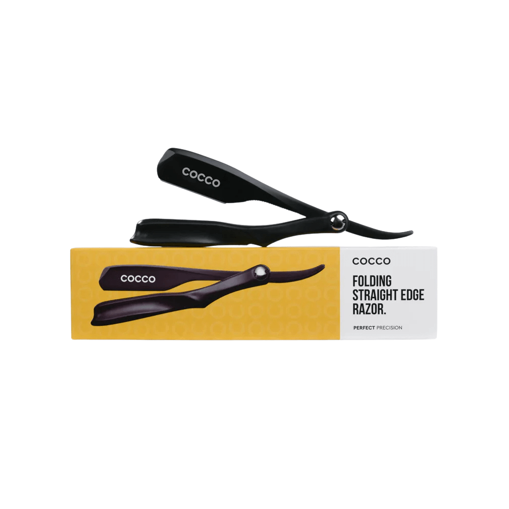 Cocco Folding Straight Edge Razor - Romidò Shop - Prodotti Per Parrucchieri, Estetiste e Barber