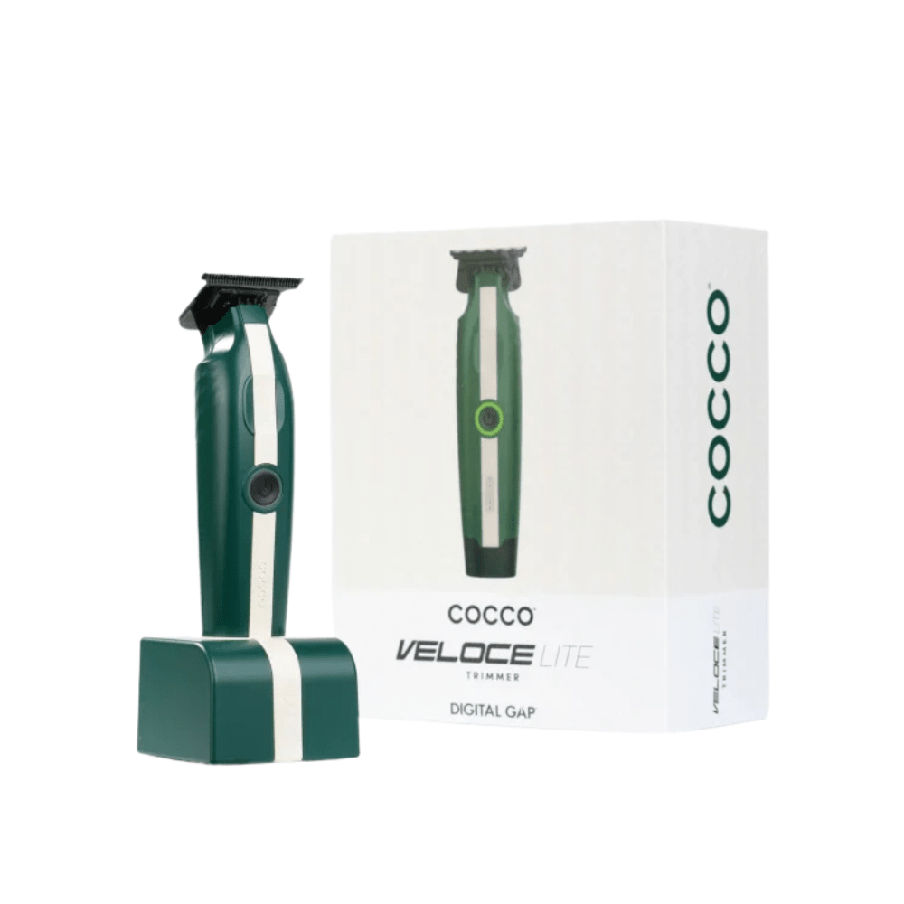 Cocco Veloce Lite Trimmer Green/White - Romidò Shop - Prodotti Per Parrucchieri, Estetiste e Barber
