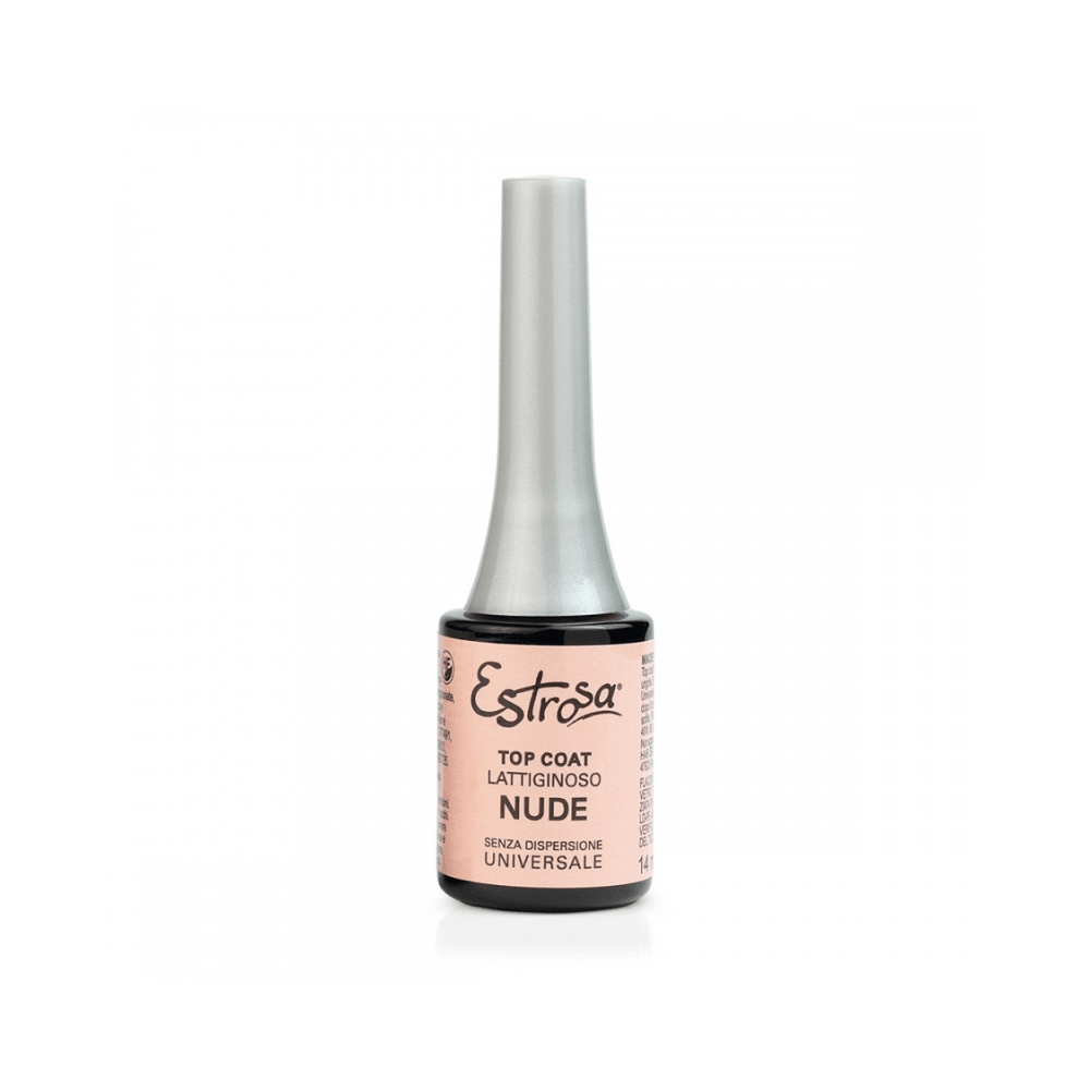 Estrosa - Top Coat Nude Lattigionoso 14ml - Romidò Shop - Prodotti Per Parrucchieri, Estetiste e Barber