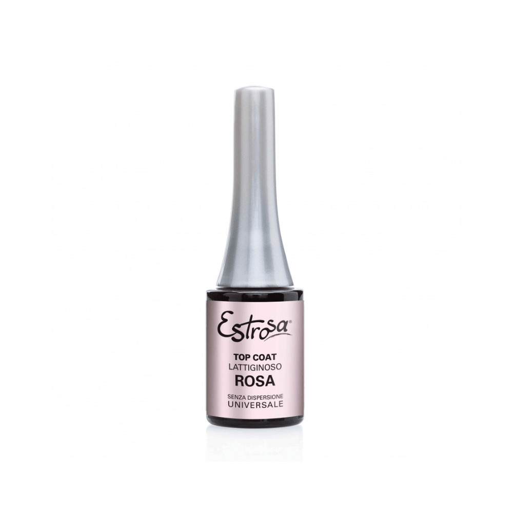 Estrosa - Top Coat Rosa Lattiginoso 14ml - Romidò Shop - Prodotti Per Parrucchieri, Estetiste e Barber
