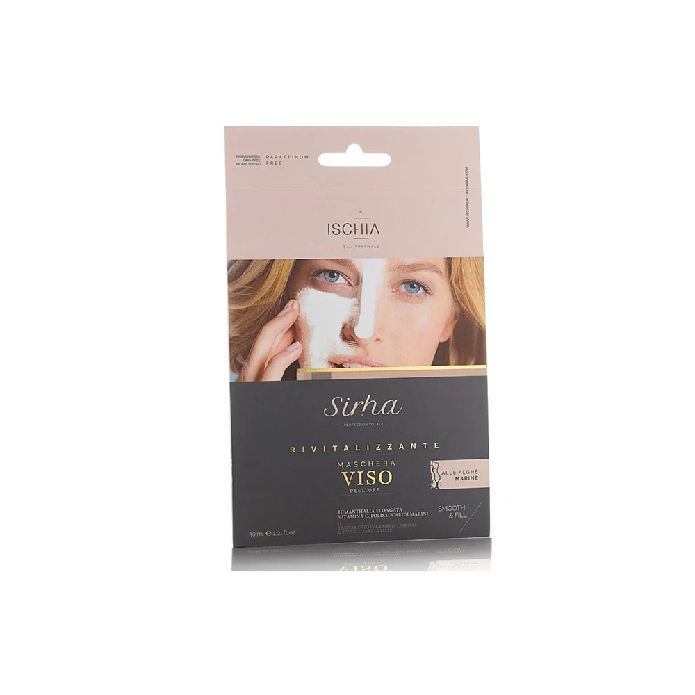 SALI DI ISCHIA SIRHA MASCHERA PEEL OFF RIVITALIZZANTE ISCHIA