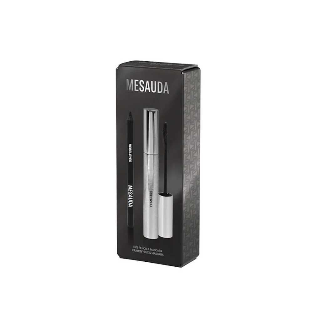MESAUDA THE BOLD FEMULINE  EYE KIT - MASCARA & MATITA OCCHI MESAUDA