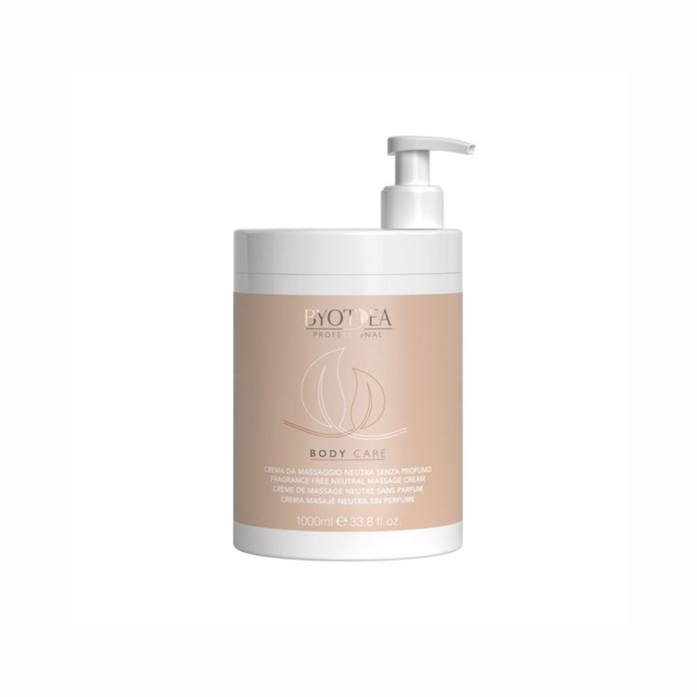BYOTEA BODY CARE - CREMA MASSAGGIO NEUTRA SENZA PROFUMO 1000ml