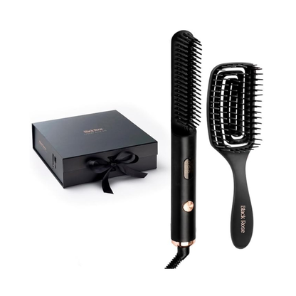 KIT TERMOSPAZZOLA-SPAZZOLA BLACK ROSE LUXURY LABOR PRO