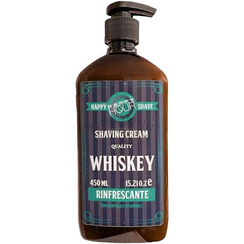 SHAVING CREAM RINFRESCANTE WHISKEY HAPPY HOUR