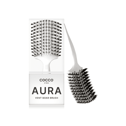 Cocco Aura Vent Boar Brush - Romidò Shop - Prodotti Per Parrucchieri, Estetiste e Barber