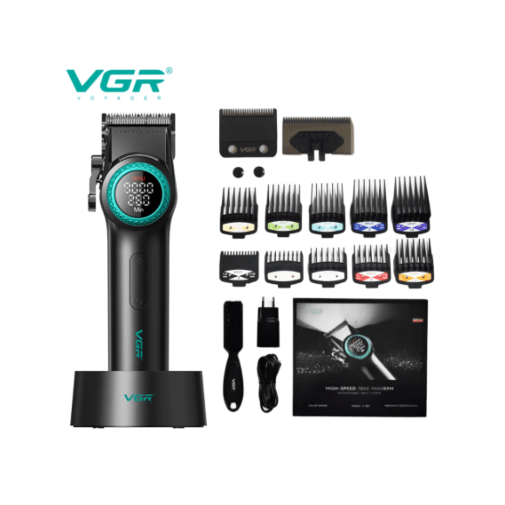 VGR PROFESSIONAL HAIR CLIPPER V - 001 - GREEN - Romidò Shop - Prodotti Per Parrucchieri, Estetiste e Barber